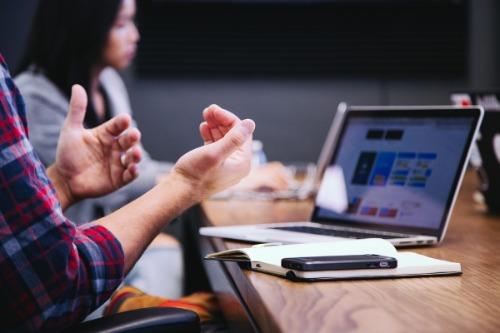 computers in meeting